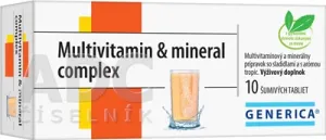 Multivitamin- und Mineralienkomplex, eff. Tabl. 10