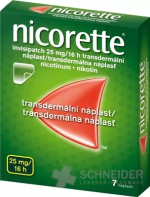 Nicorette® invisipatch 25 mg/16 h transdermales Pflaster