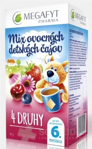 MEGAFYT MIX Früchte-Kindertees 4 SORTEN