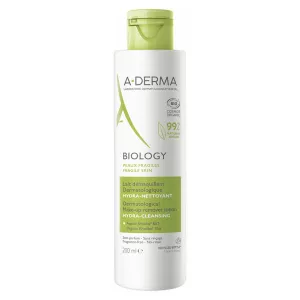 A-DERMA BIOLOGY Make-up-Entfernungsmilch FEUCHTIGKEITSSPENDEND