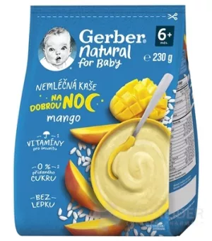 Gerber Natural Non-Dairy PUSH Gute Nacht Mango