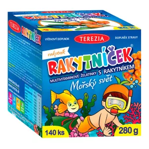 BUCKET BUCKET Multivitamin-Gelatine mit Sanddorn SEA WORLD 140 Stk.