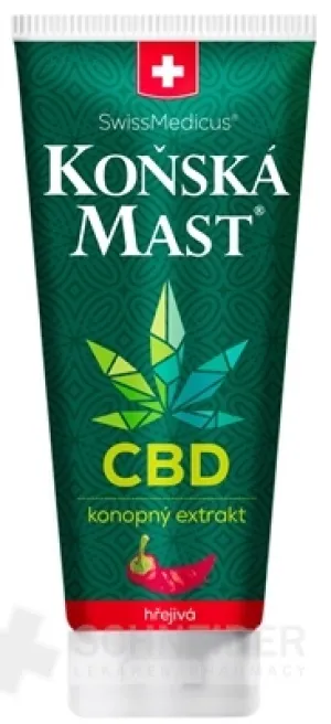 PFERDEÖL mit CBD wärmend