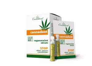 Cannaderm Cannadent – ​​Regenerationsserum für Krebsgeschwüre und Fieberbläschen 10 x 1,5 ml