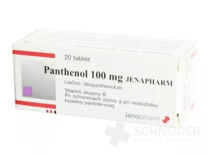 Panthenol 100 mg JENAPHARM