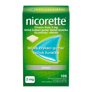 Nicorette® Classic Gum 2 mg medizinischer Kaugummi