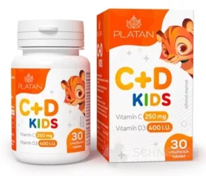 PLATAN Vitamin C + D KINDER