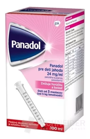 PANADOL FÜR KINDER ERDBEERE 24 mg/ml