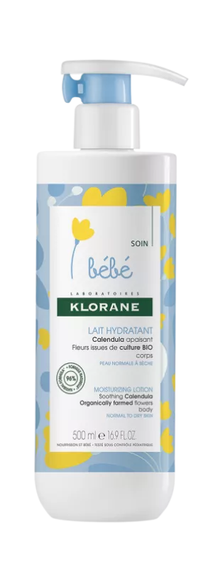 Klorane Bebe Feuchtigkeitsmilch 500 ml