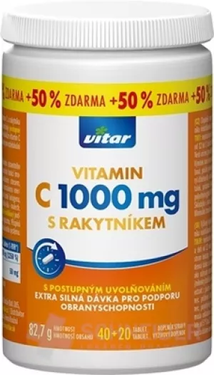 VITAR VITAMIN C 1000 mg MIT BUCK-HOOK