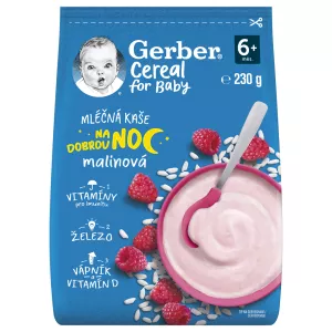 Gerber Cereal Milk PUSH Gute Nacht Himbeere