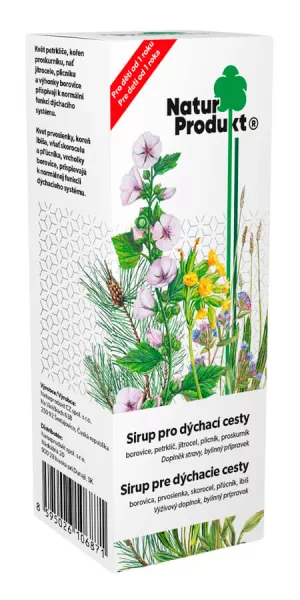 Naturprodukt Sirup für die Atemwege