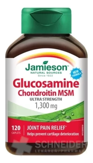 JAMIESON GLUCOSAMINE CHONDROITIN MSM 1300 mg