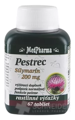 MedPharma PESTREC Silymarin 200 mg