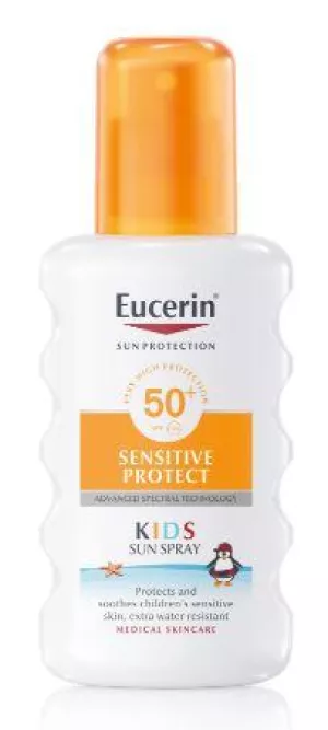 Eucerin Kinderspray zum Bräunen LSF 50+ 200 ml