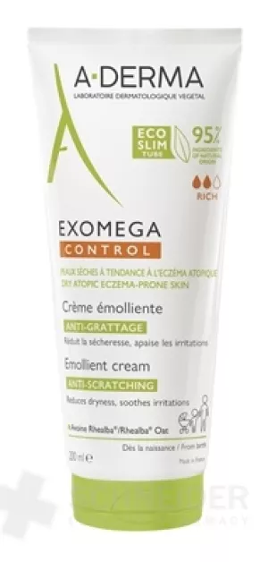 A-DERMA EXOMEGA CONTROL Emollient CREAM