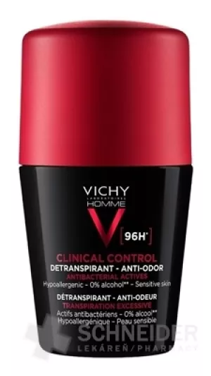 VICHY HOMME DEO KLINISCHE KONTROLLE DEPRANSPIRANT 96H