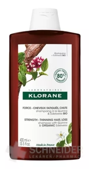 KLORANE SHAMPOO MIT CHININ &amp; BIO-EDELWEISS