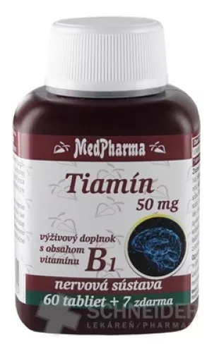 MedPharma THIAMIN 50 mg (Vitamin B1)