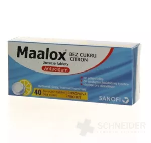 Maalox bez cukru citron