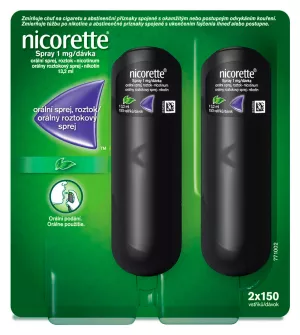 Nicorette® Spray 1 mg/Dosis, Lösungsspray zum Einnehmen