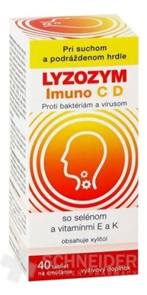 LYSOZYM IMUNO CD MIT SELEN UND VITAMINEN E und K