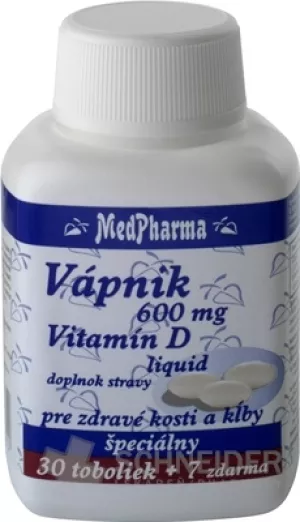 MedPharma CALCIUM 600 mg + Vitamin D flüssig.