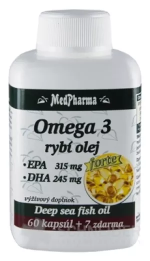 MedPharma OMEGA 3 Fischöl forte – EPA, DHA