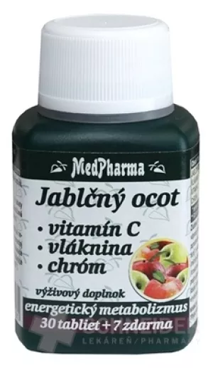 MedPharma APFELESSIG, VIT C, FASER, CHROM