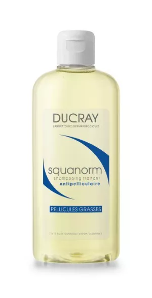 Ducray Squanorm therapeutisches Shampoo gegen fettige Schuppen, 200 ml