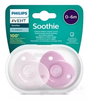 AVENT Schnuller 0-6M Soothie für ein Mädchen