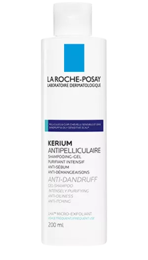 La Roche-Posay Kerium Shampoo gegen fettige Schuppen 200 ml