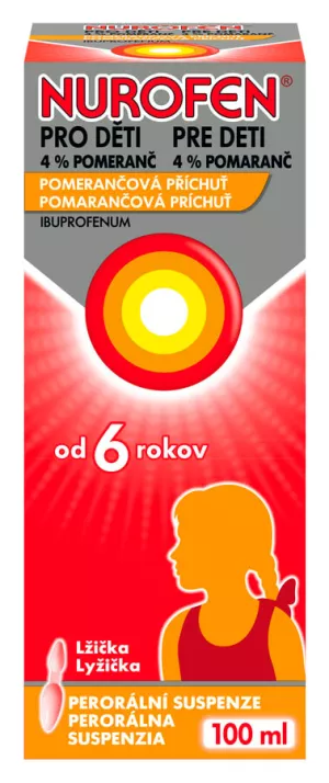 NUROFEN Für Kinder 4% Orange 100 ml