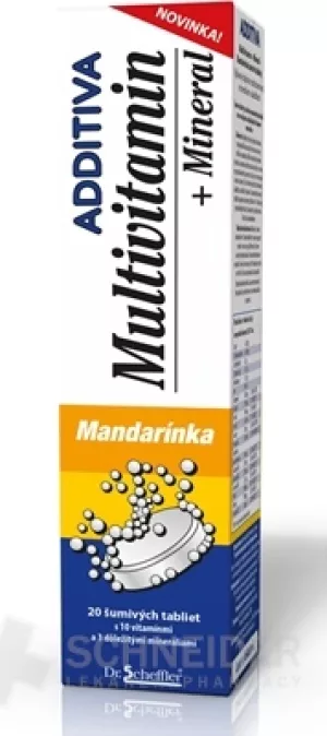 ZUSATZ MULTIVITAMIN + Mineral, Mandarine