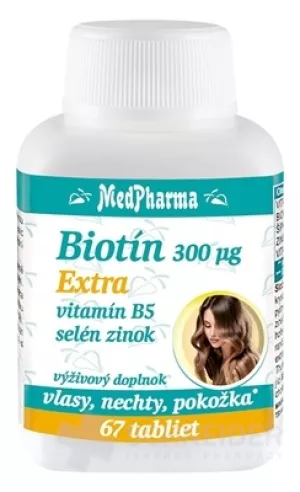 MedPharma BIOTIN 300 µg Extra