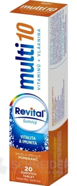 Revital Multi 10 Vitamine + Ballaststoffe Brausetabletten