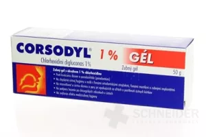 CORSODYL 1 % GEL