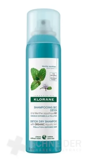 KLORANE SHAMPOOING SEC DETOX Menthe BIO