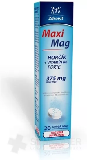 Zdrovit MaxiMag MAGNESIUM FORTE (375 mg) + VITAMIN B6