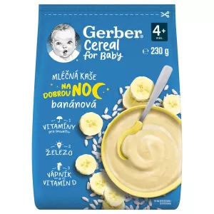 Gerber Cereal Milk PUSH Gute Nacht Banane