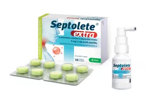 Septolete extra Eukalyptus 3 mg/1 mg (Pas ord 1x16 ks)