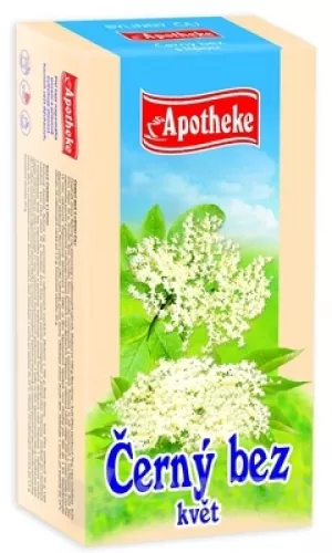 APOTHEKE TEE BAZA SCHWARZE BLUME