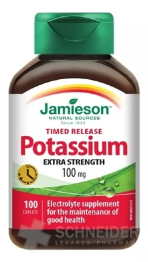 JAMIESON KALIUM 100 mg PROGRESSIVE FREISETZUNG