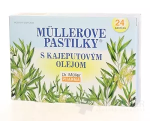 MÜLLER&#39;S PASTILLEN MIT KAJEPUTÖL