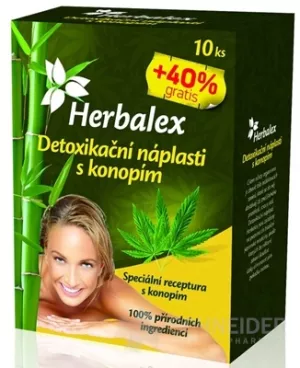 Herbalex Entgiftungspflaster mit Hanf