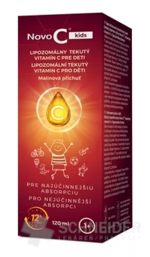 Novo C Kids LIPOSOMALES FLÜSSIGES VITAMIN C FÜR KINDER