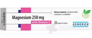 MAGNESIUM 250 mg + VITAMIN C, eff.tbl.20