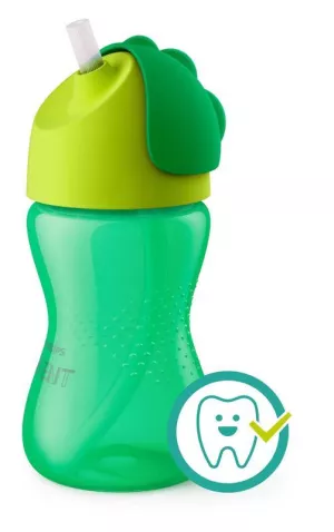 AVENT BECHER mit Strohhalm 300 ml (0% BPA)