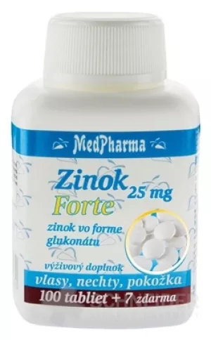 MedPharma ZINC 25 mg Forte