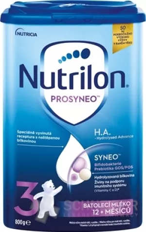 Nutrilon 3 PROSYNEO HA – Hydrolysierter Fortschritt